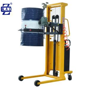 China 500kg 1500mm Fiber Pneumatic 44 Gallon Hydraulic Drum Lifter wholesale
