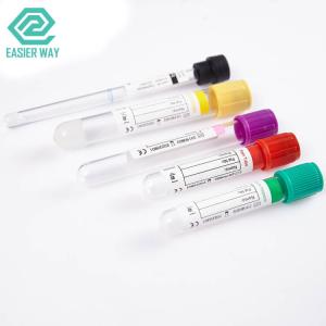 China 2ml Sterilized Vacuum Non Vacuum Serum Blood Collection Tubes With Safety Feature wholesale