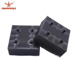 China PN 92911001 Auto Cutter Parts 1.6&quot; Black Square Foot Bristle wholesale
