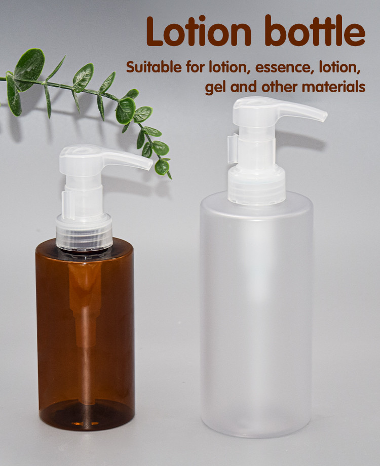 300ml 500ml All Plastic PP Lotion Pump Bottles Sustainable Packaging Cosmetics UKAP11