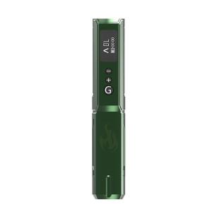 China Green Color Wireless Rotary Pen Tattoo Machine With 4.5mm Stroke wholesale