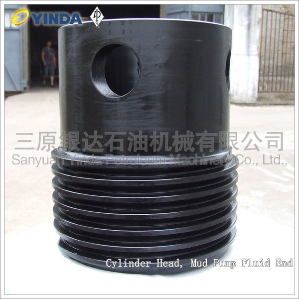 Honghua HHF1600 Mud Pump Components Cylinder Head Fluid End GH3161-05.03 NB100.05.03