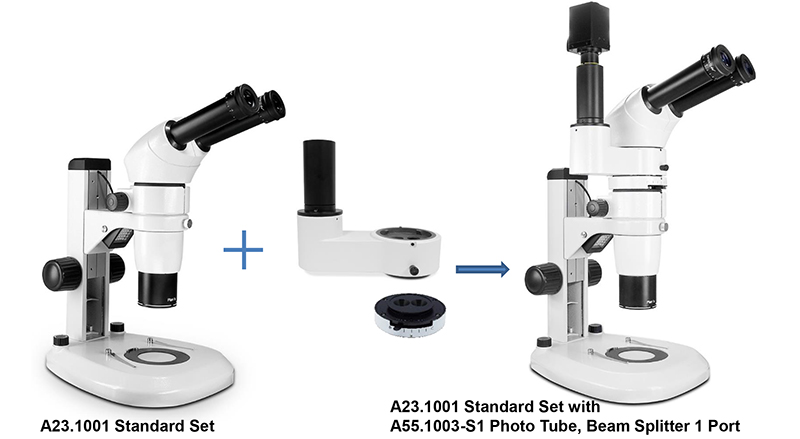 A23.1001-F Flourescent Stereoscopic Zoom Microscope Wf15x