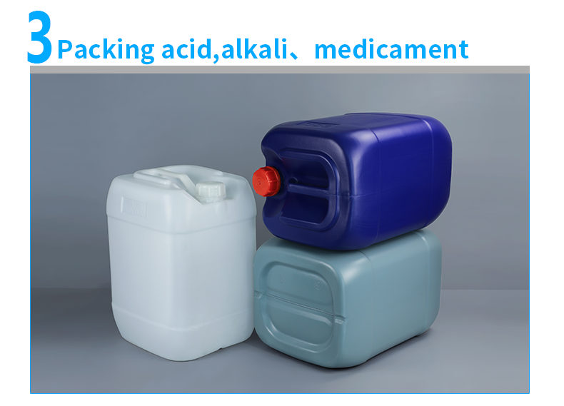 SIDUN 25l Plastic Jerry Can With Tap For Acid Alkali Medicament