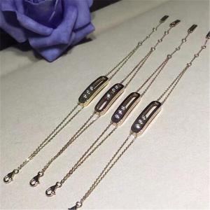 China diamonds bracelet 18kt gold with yellow gold or white gold or pink gold wholesale