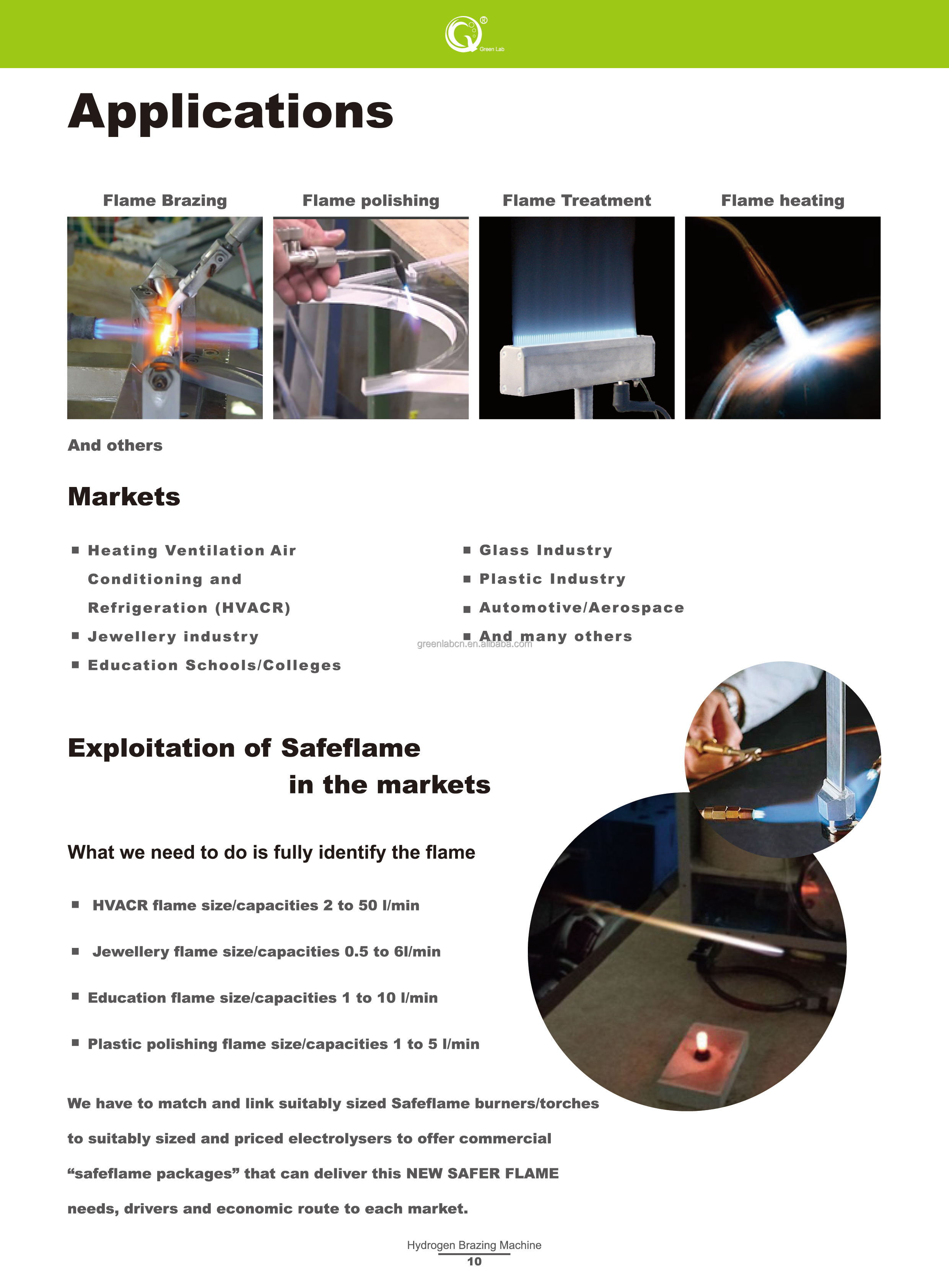 2LPM Output Safeflame Gas Flame Torch Welding Manipulator Oxygen Hydrogen Gas Generator