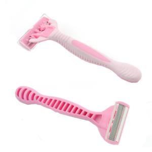 China 6 Blades Disposable Facial Razor Women with Razor Head Cover wholesale