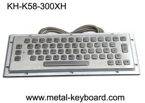 China Waterproof Vandalproof Industrial Metal Keyboard Stainless Steel Customized Design wholesale