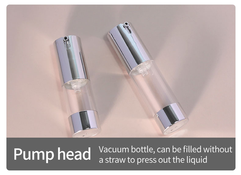 Sealing Type Airless Bottles 50ml 100ml Empty Spray Bottle For End Cosmetics