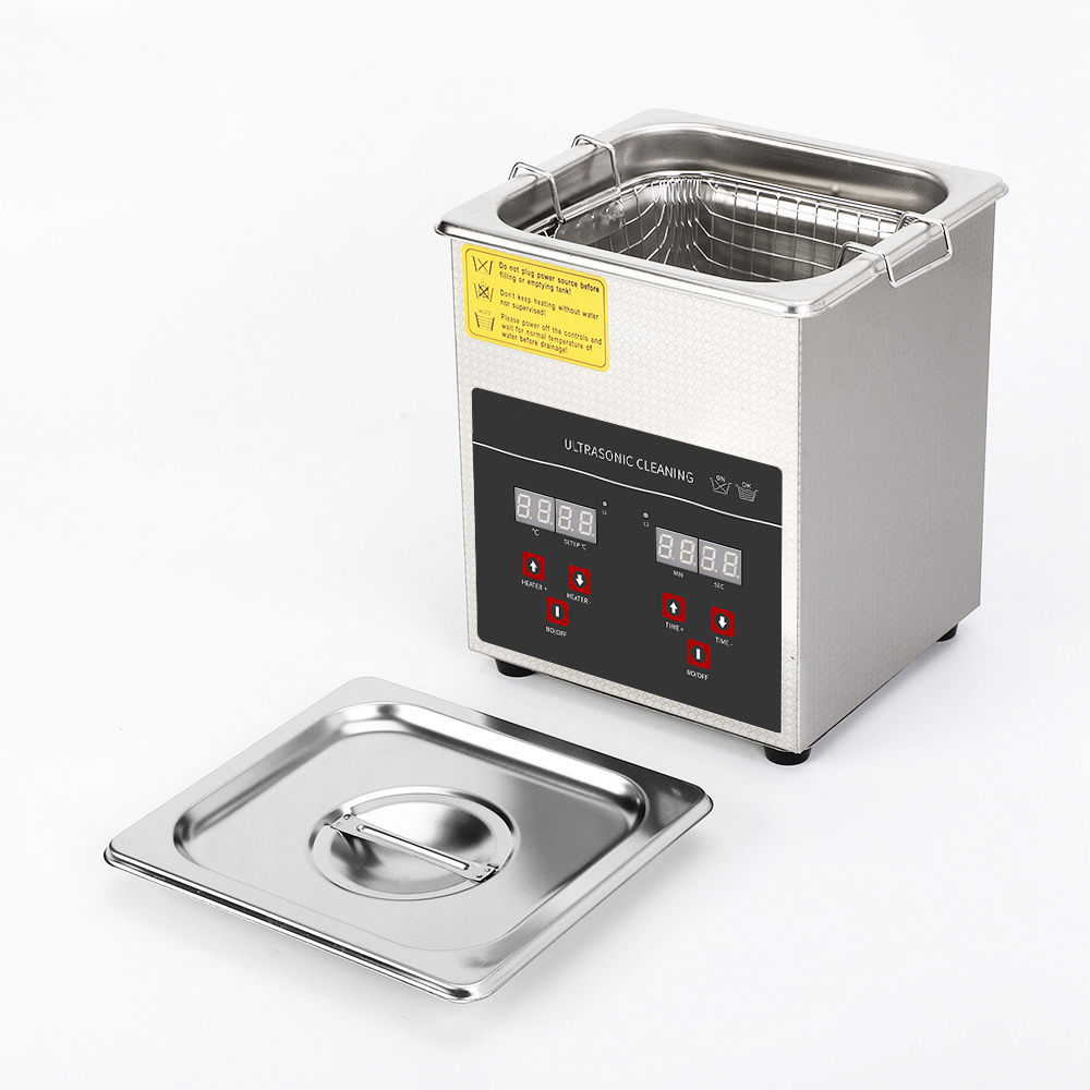 Household Ultrasonic Cleaning Machine 60W 2L Ultrasonic Cleaner
