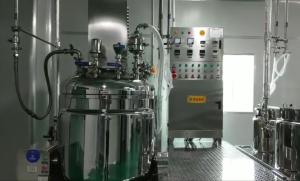 China Vacuum Body Cream Cosmetic Emulsifier Mixer Machine 63RPM Leakproof wholesale