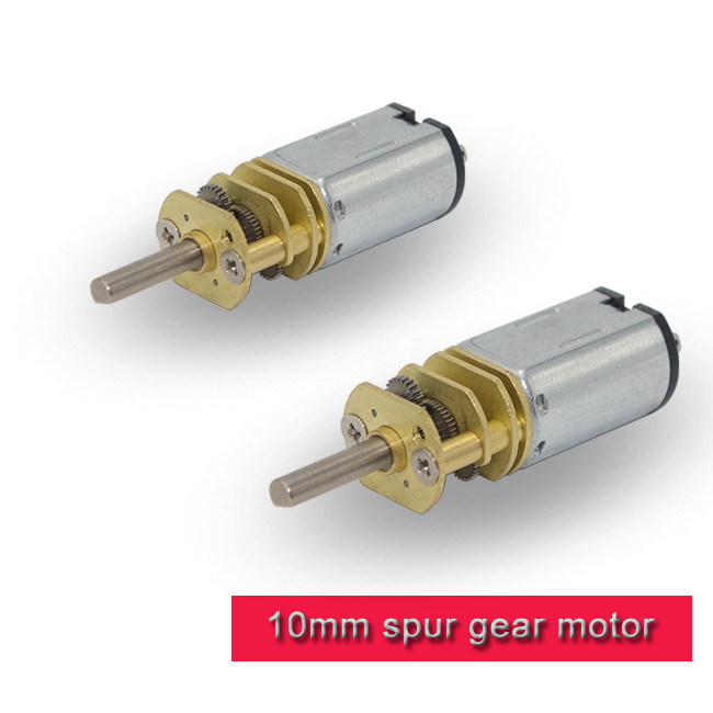 High Precision DC Spur Gear Motor 10GFM20 10mm Gearbox Size For Smart Lock