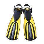 Commercial Long Black Jet Scuba Diving Fins Freediving Spearfishing Customized