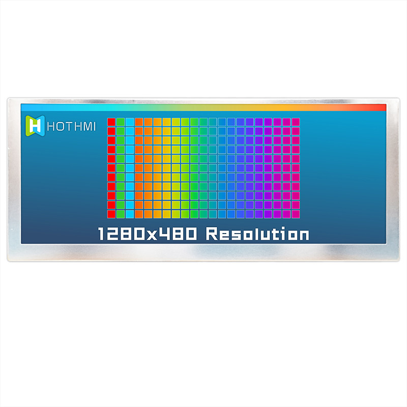 10.3 Inch 1280x480 LVDS IPS LCD Display Vehicle Grade TFT Module