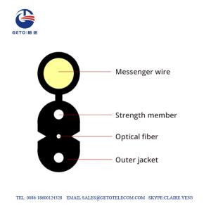 China GJYXFCH/GJYXCH Outdoor FTTH Aerial Drop Cable wholesale