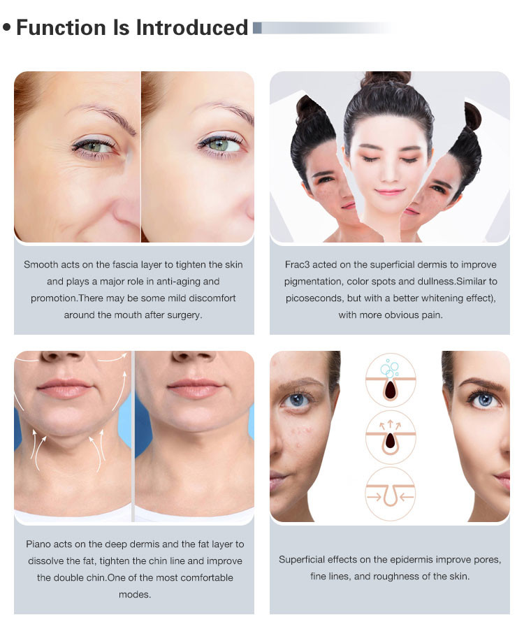 10.4 Inch Touch Screen Nd Yag Laser Beauty Machine Skin Tightening