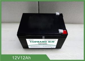 China 12V 12Ah Bluetooth Lithium Battery , Rechargeable Batteries With ABS Casing wholesale