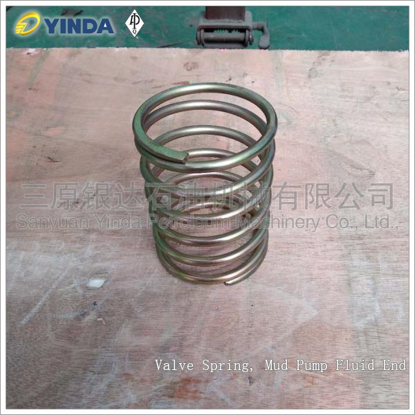 Haihua F1600 Valve Spring Mud Pump Components Fluid End HH11306.05.013.135