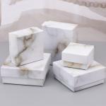 Custom Jewelry Box Packaging / Cardboard Jewelry Gift Boxes Recyclable