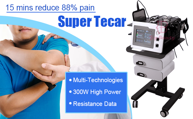 80Ma RMS Rf Cet Ret Tecar Therapy Physiotherapy Machine face and body Treatment
