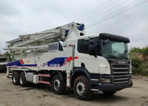 China 309KW 50m Remanufactured Concrete Crane Truck Stabilization Control wholesale