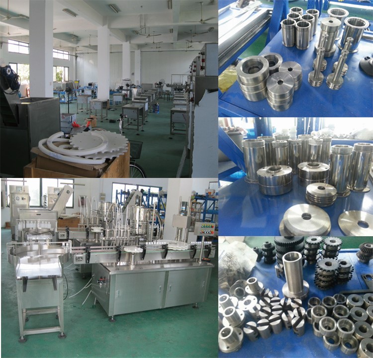 5-30ml Dropper Hot Fill Bottling Machine 99% Screw Capping Locking