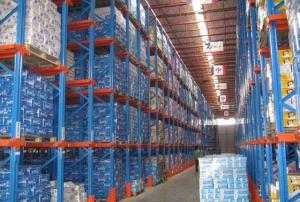 China Heavy duty drive in racking for pallets wholesale
