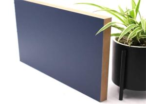 China CARB Blue E0 MR Matte PET Laminated MDF Panels wholesale