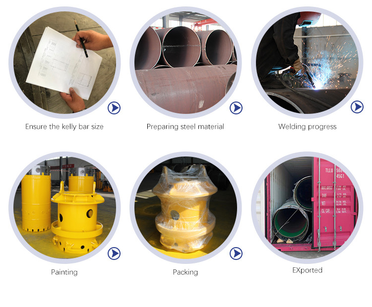 Foundation 20m Drilling Kelly Bar Rotary Rigs Equipment