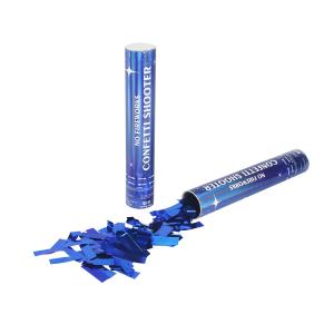 China 12 Inch Blue Confetti Cannon Wedding Club Celebration Confetti Poppers wholesale