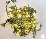 Artificial Ivy Garland Fake Vines Green Leaves Hanging Vine Fake Plants LED