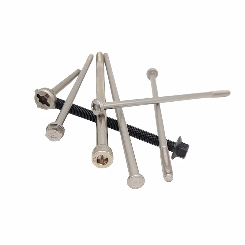 Non-Standard Custom Inner Plum Blossom Extended Bolt Long Screw For Lawn Mower Motor Long Screw For Reducer