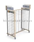 Gridwall Flooring Display Stands Travel Outfitter Promotion Display