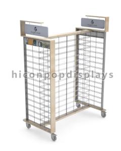 China Gridwall Flooring Display Stands Travel Outfitter Promotion Display wholesale