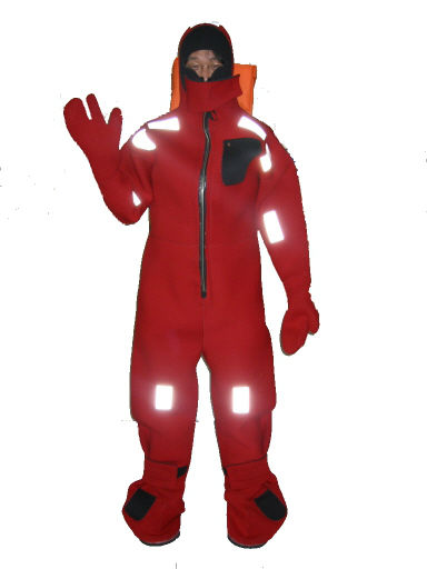 China factory immersion suit with thermal protective aid