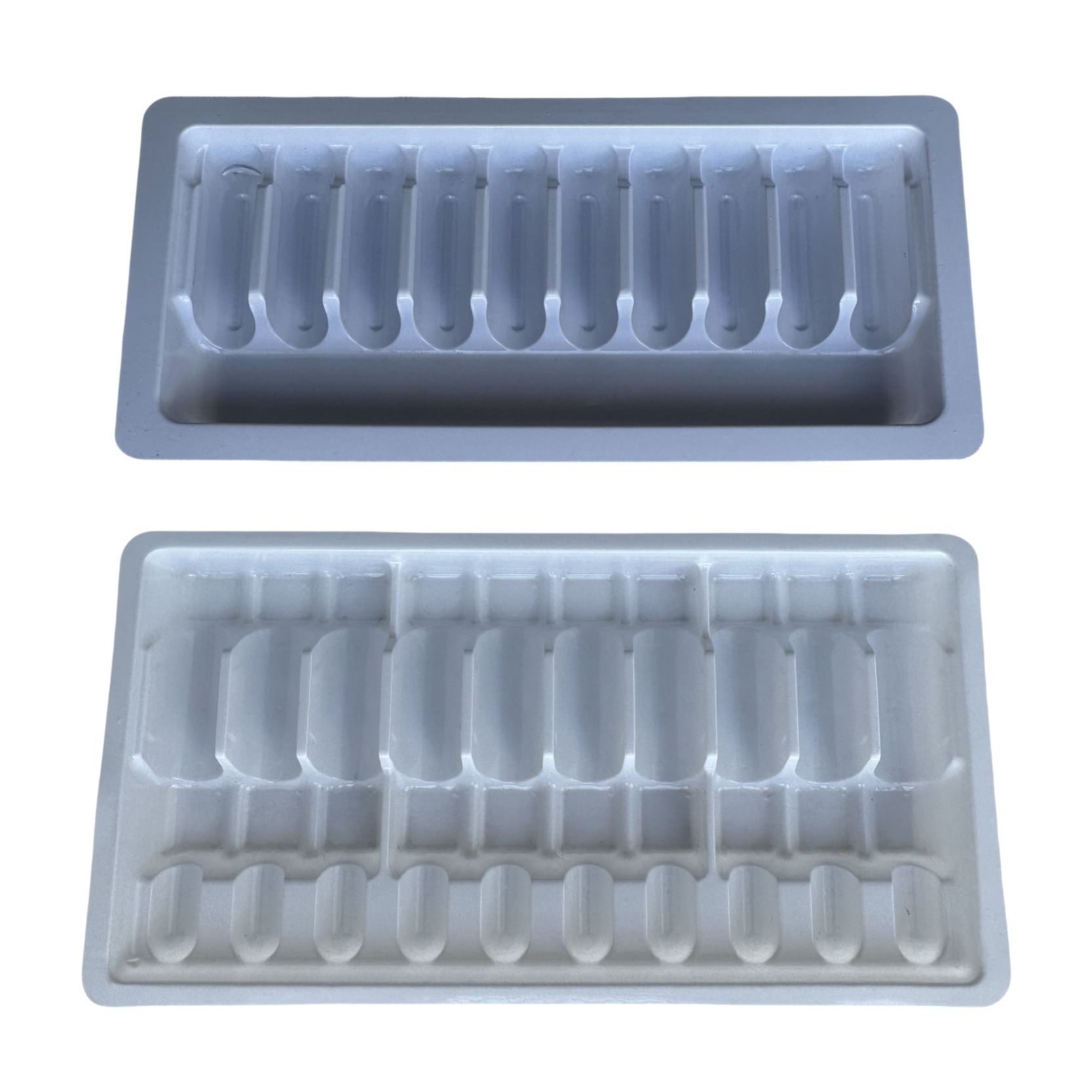 PET Polyethylene Terephthalate Ampoule Tray 1ml 2ml 5ml 10ml Ampoule Tray Multiple Specifications Customization
