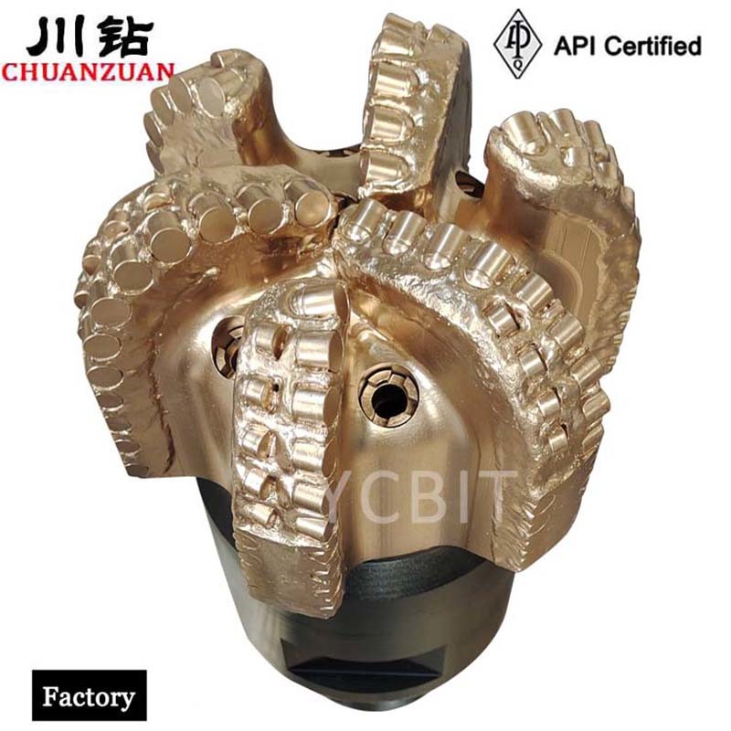 China Manufacturer10 5/8 Inch Steel Body PDC Drill Bit 6 Bladg For Oil Drilling