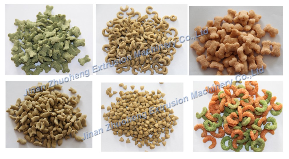 Automatic PLC Controlled Full Production Line for Dry Dog Pet Food Processing Machine