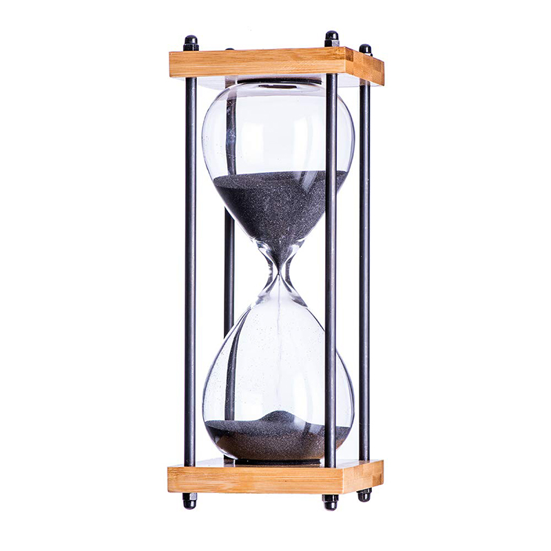 120 240 Minute Wooden Hourglass 1 Hour Sand Timer Hourglass for Decorative