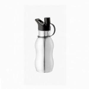 China 500ml Single wall stainless steel sports bottle with lid wholesale