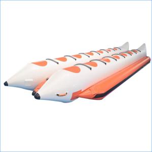 China 14 Persons Double Tubes Inflatable Banana Boat wholesale