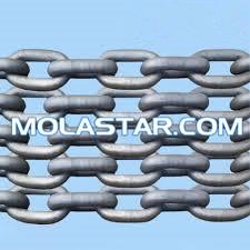 China Marine Ship Used All Size Anchors Chain Marine Stainless Steel Studless Link Ship Anchor Chain wholesale