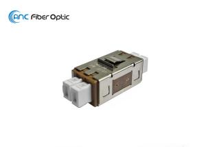 China Duplex / Simplex Version Fiber Optic Adapters MU Mating Sleeve Plastic Housing wholesale