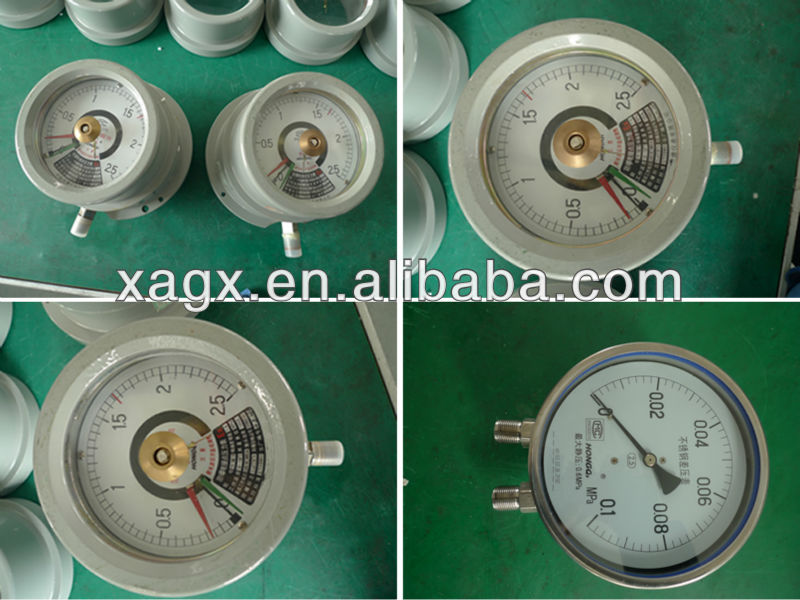 Industrial High Precision Fluid Manometer Gauge 0 - 60MPa