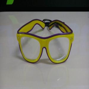 China super cool el glasses/el wire glasses/glow glasses wholesale