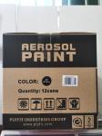 High Gloss EN71 TUV 400ml Acrylic Aluminum Spray Paint