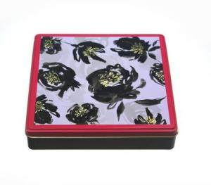 China Wholesale Cookie Gift Tin Cans with Lid wholesale
