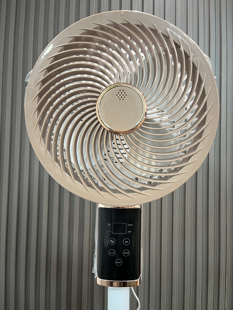 Logo Silk Screen Printing Dual Purpose Turbine Stand Fan for Household and Industrial