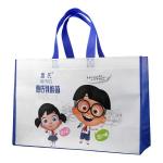Handled Polypropylene Non Woven Bags Shrink Resistant Laminated Non Woven Bag