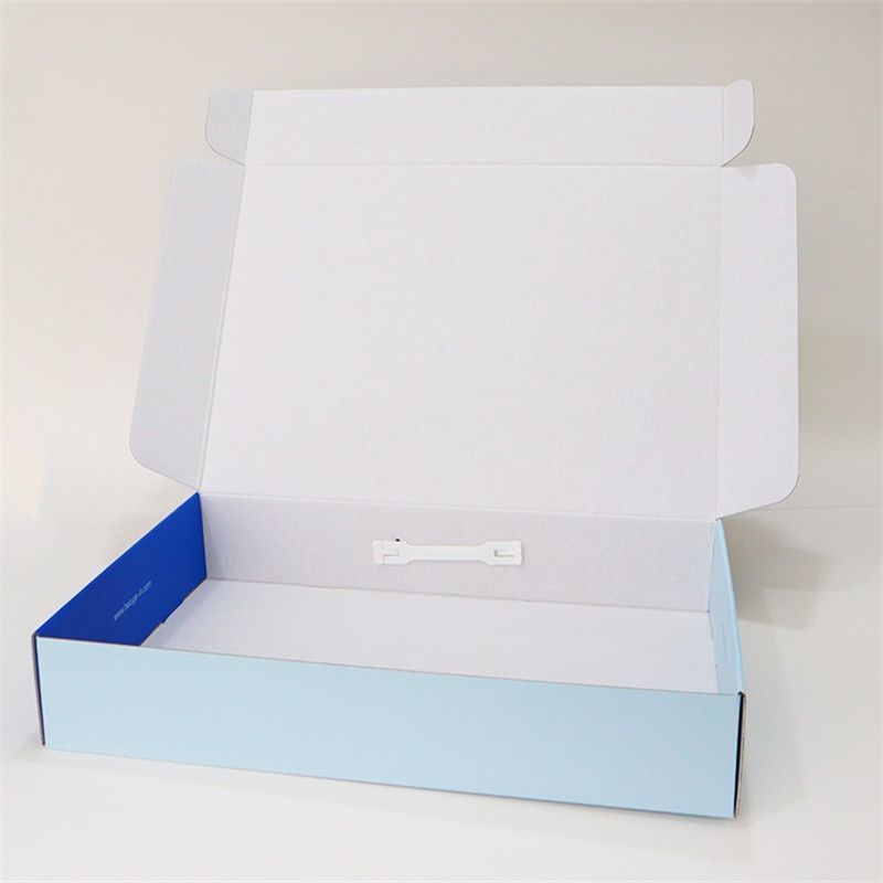 Custom Logo Folding Flat 3-Ply Corrugated Cardboard Kraft Paper Household Pillow Sports Fitness Packaging/Shipping/Moving/Storage Boxes Mailer Box with Handle